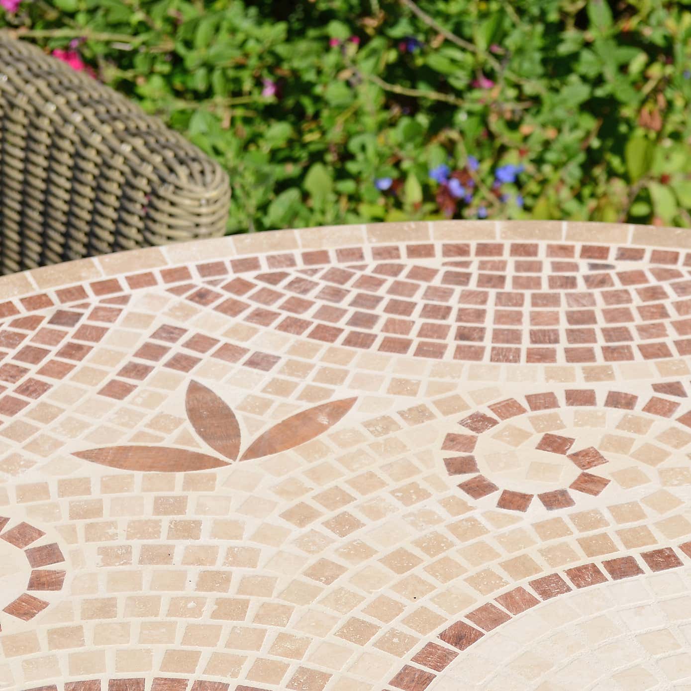 Provence Dining Table with 4 Ascot Chairs Set