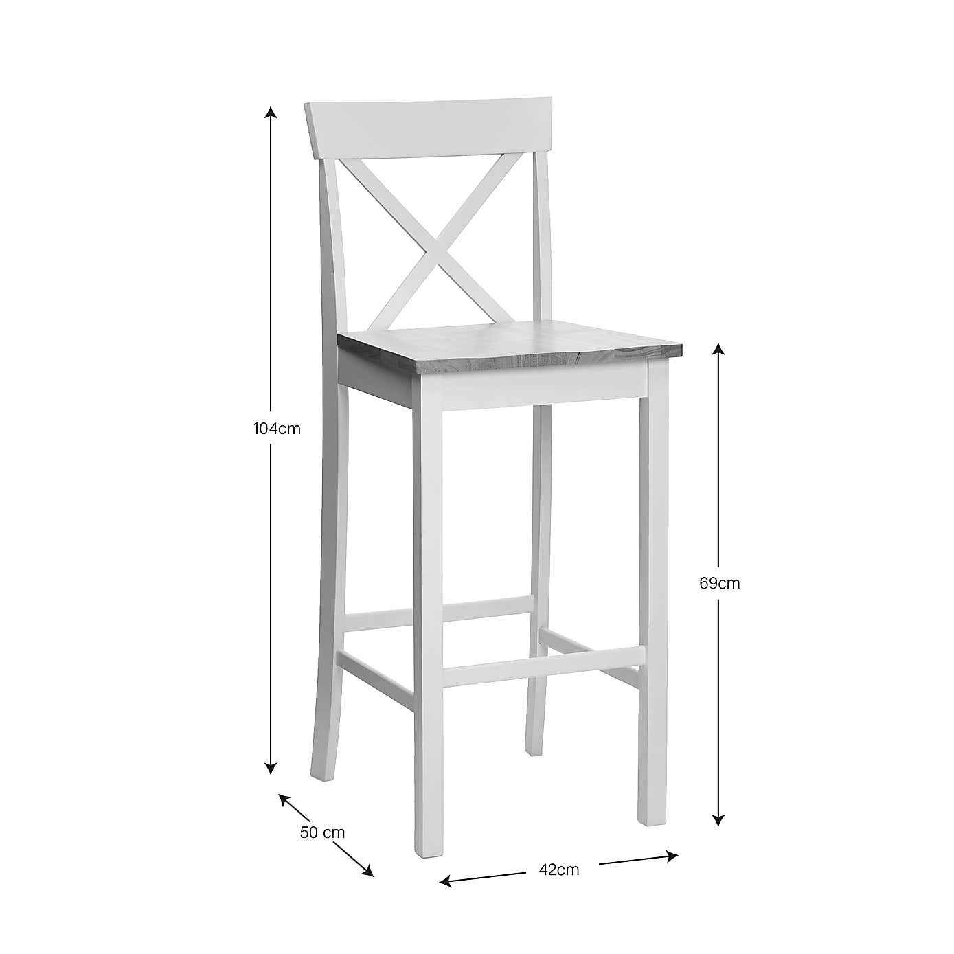 Salisbury Counter Height Bar Stool, Wood Grain