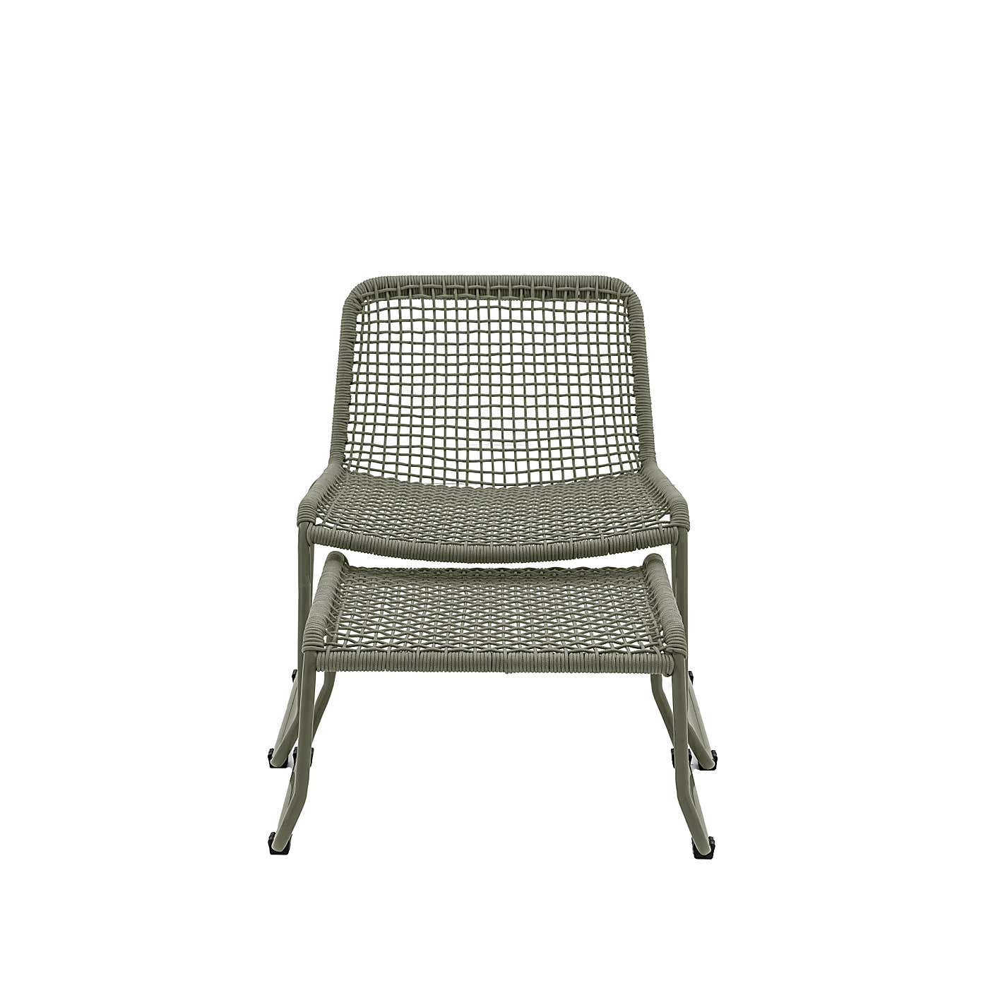 Lydden Lounge Chair with Footstool