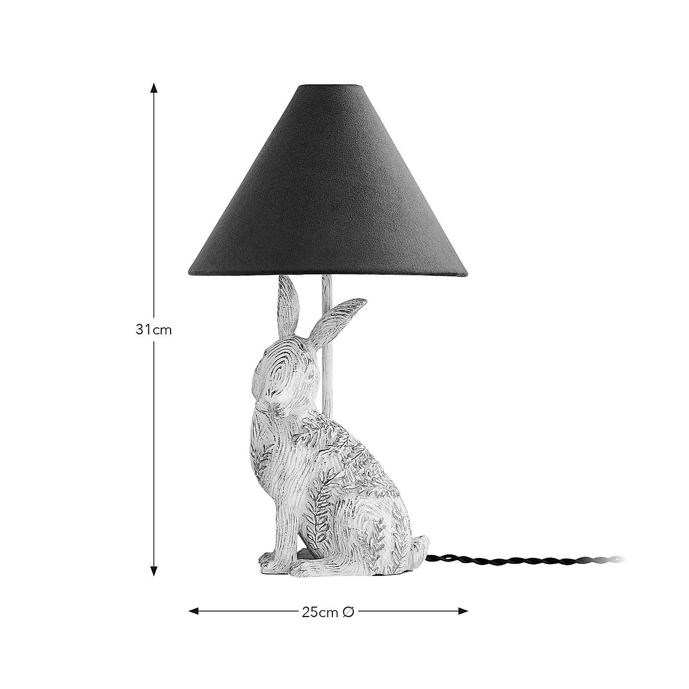 Hare Resin Table Lamp