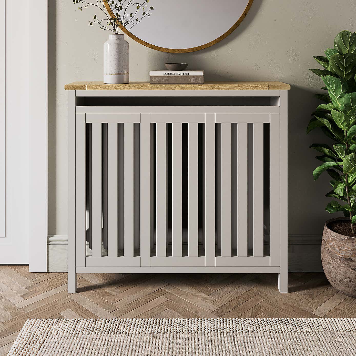 Olney Radiator Cover, Stone