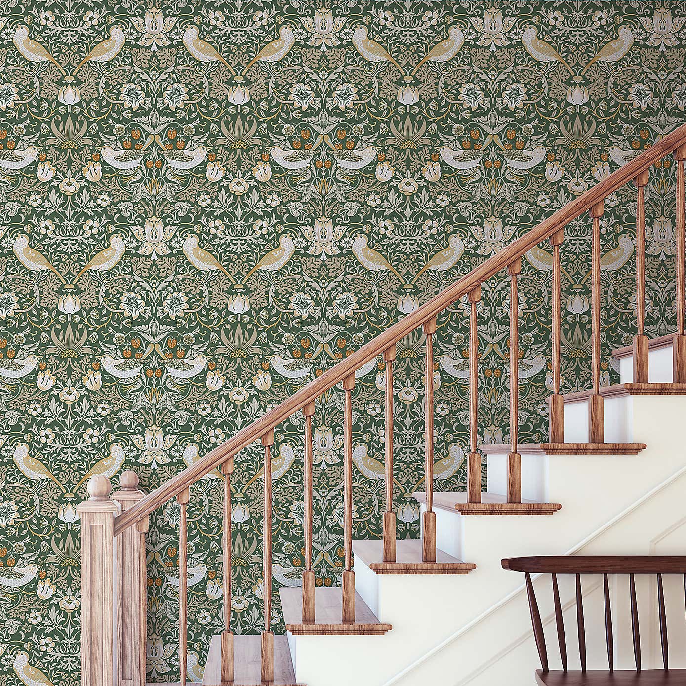 Strawberry Thief Wallpaper