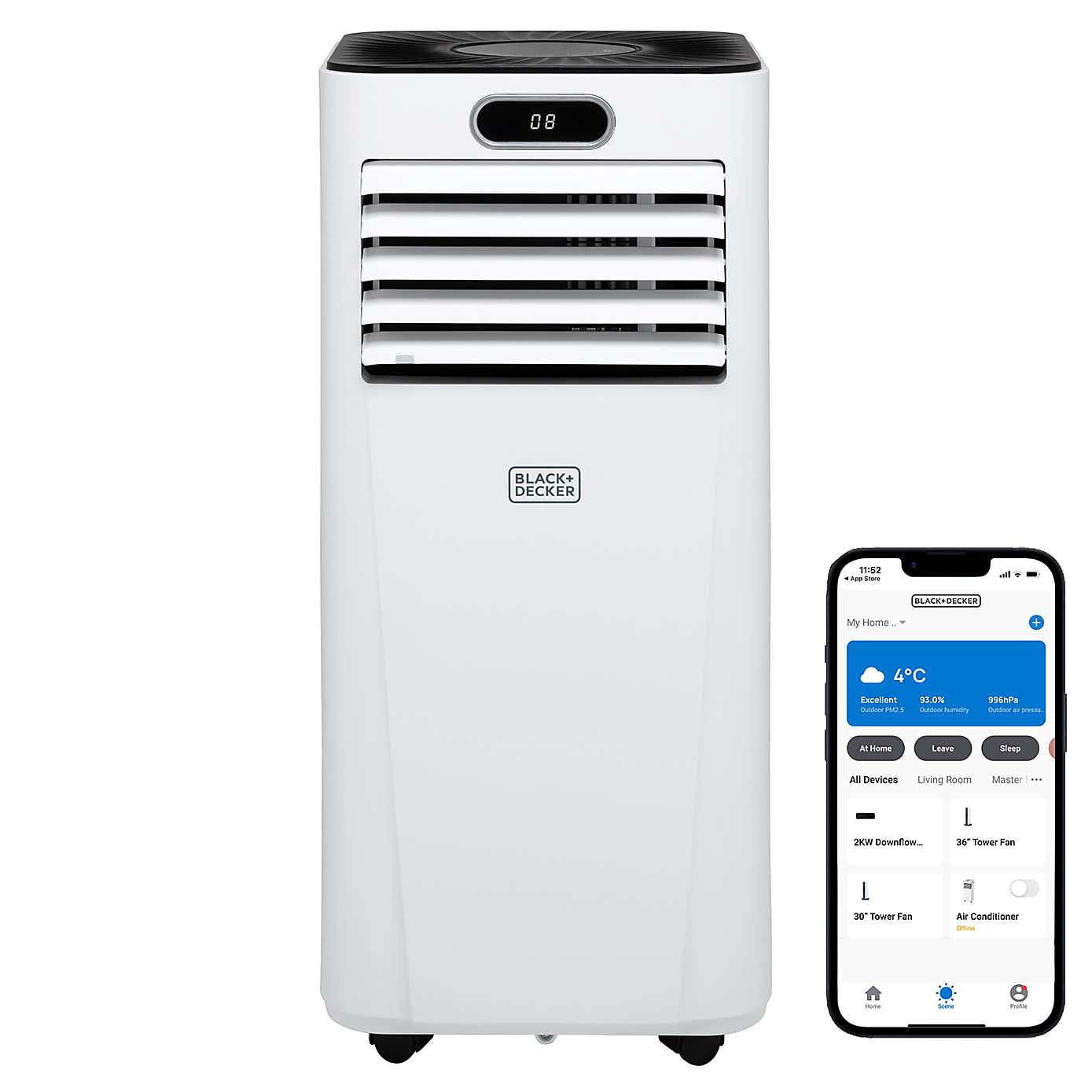 Black And Decker 7000BTU Smart Air Conditioner