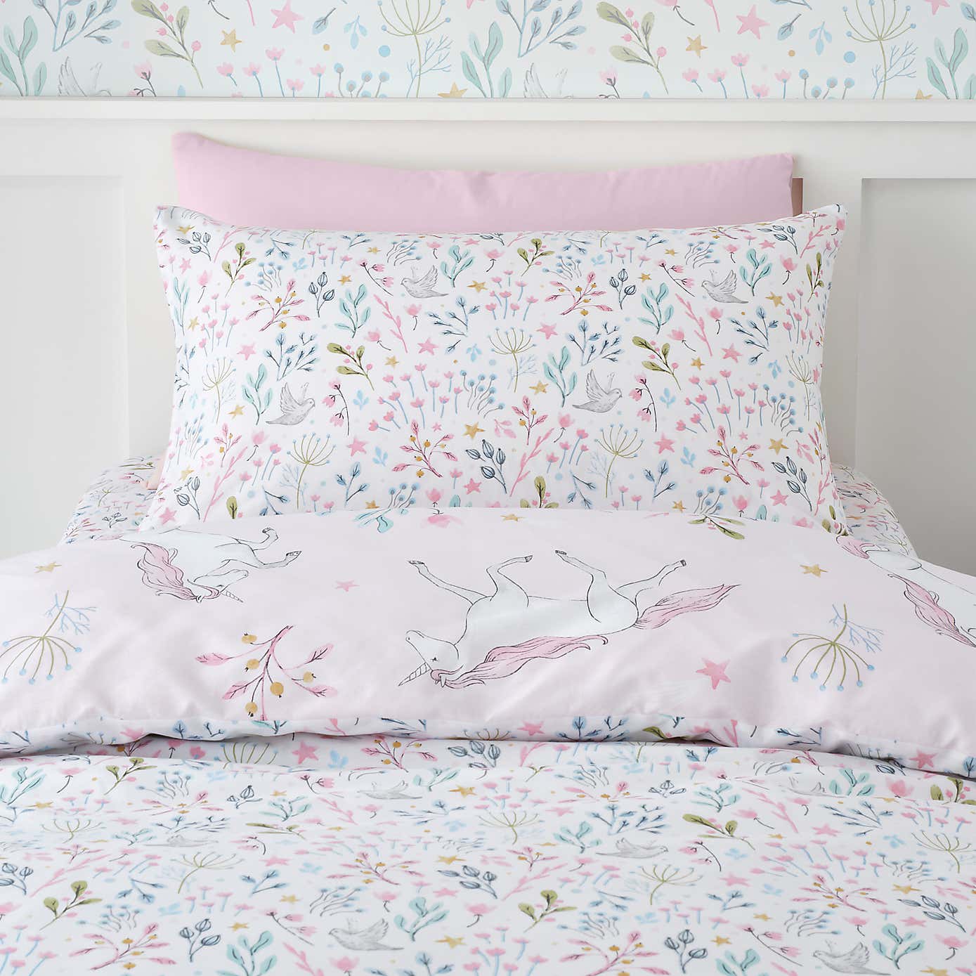 Unicorn Enchanted Duvet Cover and Pillowcase Set