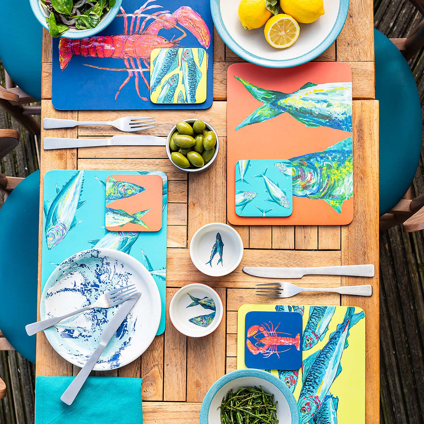 Pack of 4 Rockfish Placemats