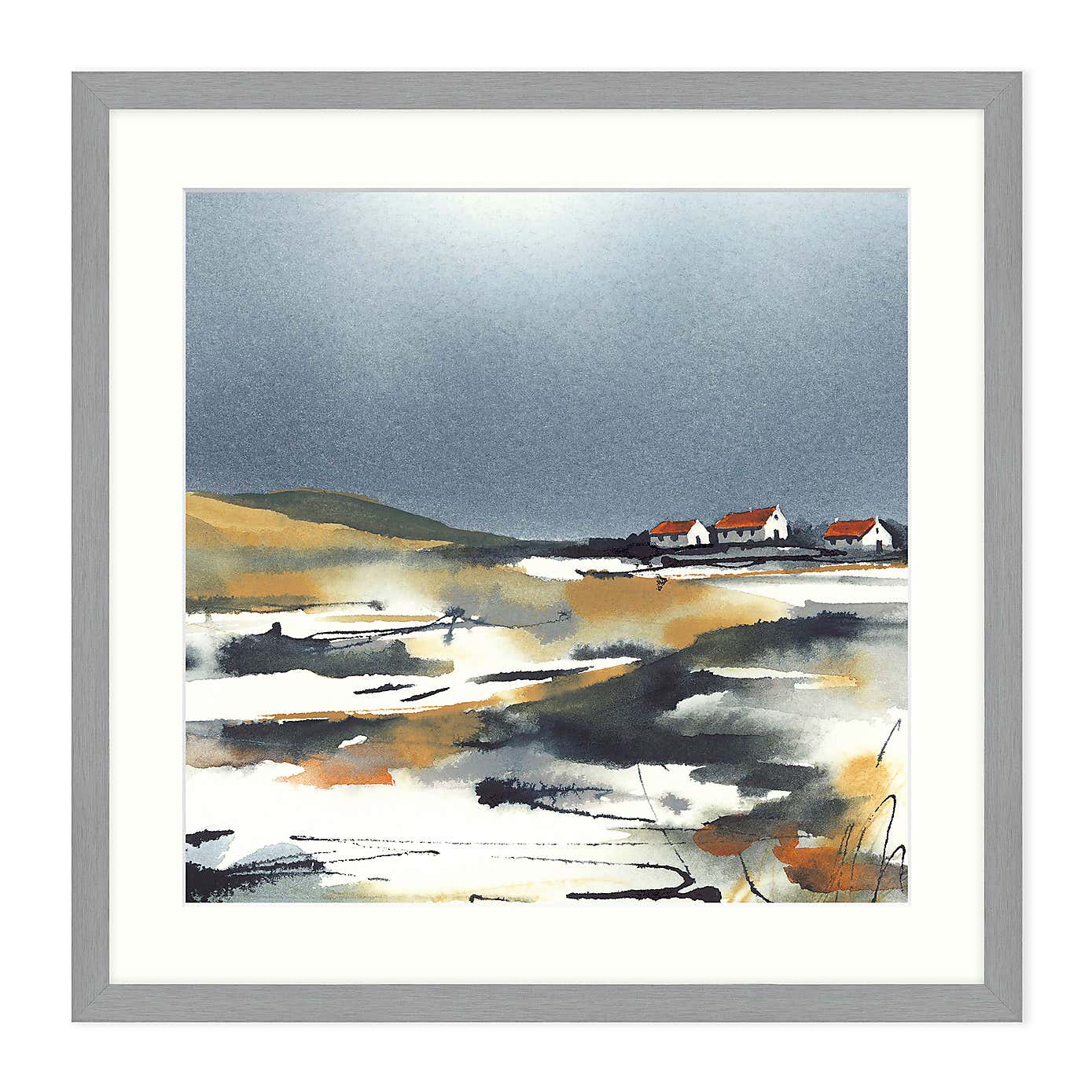 Dusk at Arran Framed Print