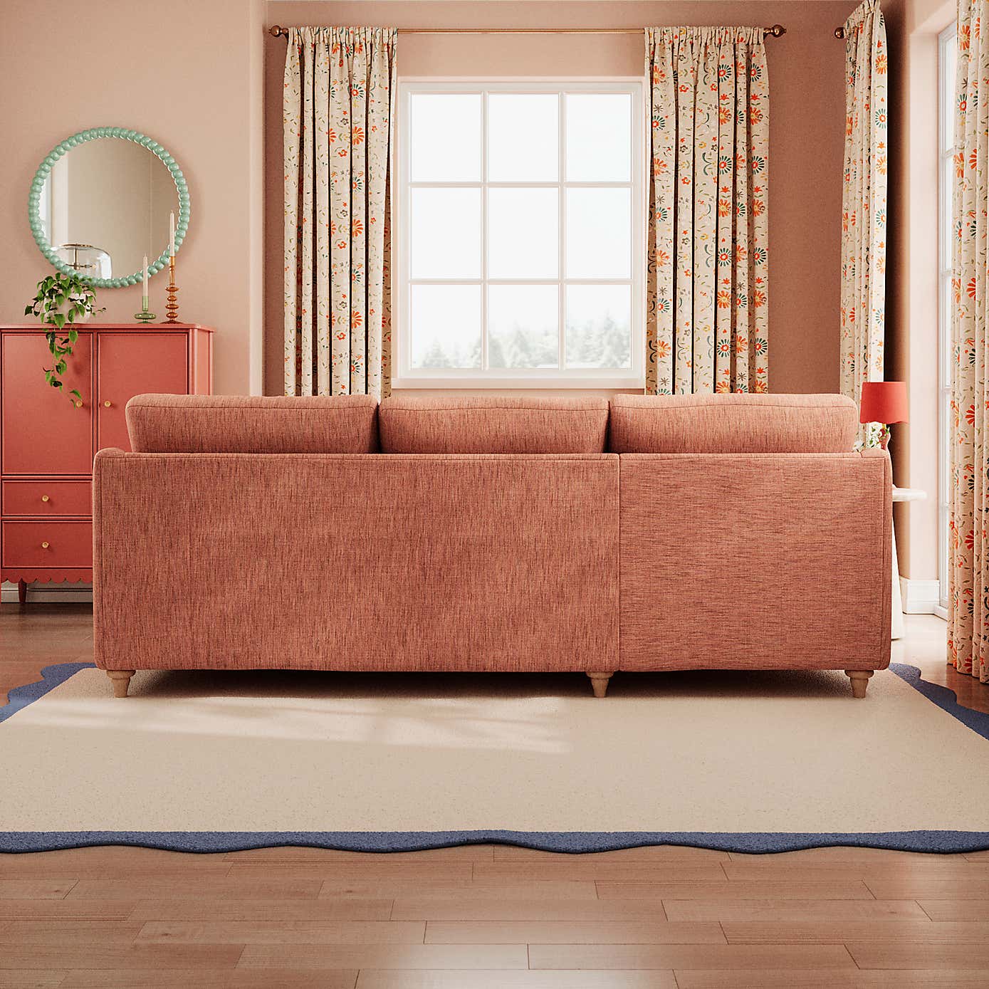 Slub Faux Linen Fabric Sample