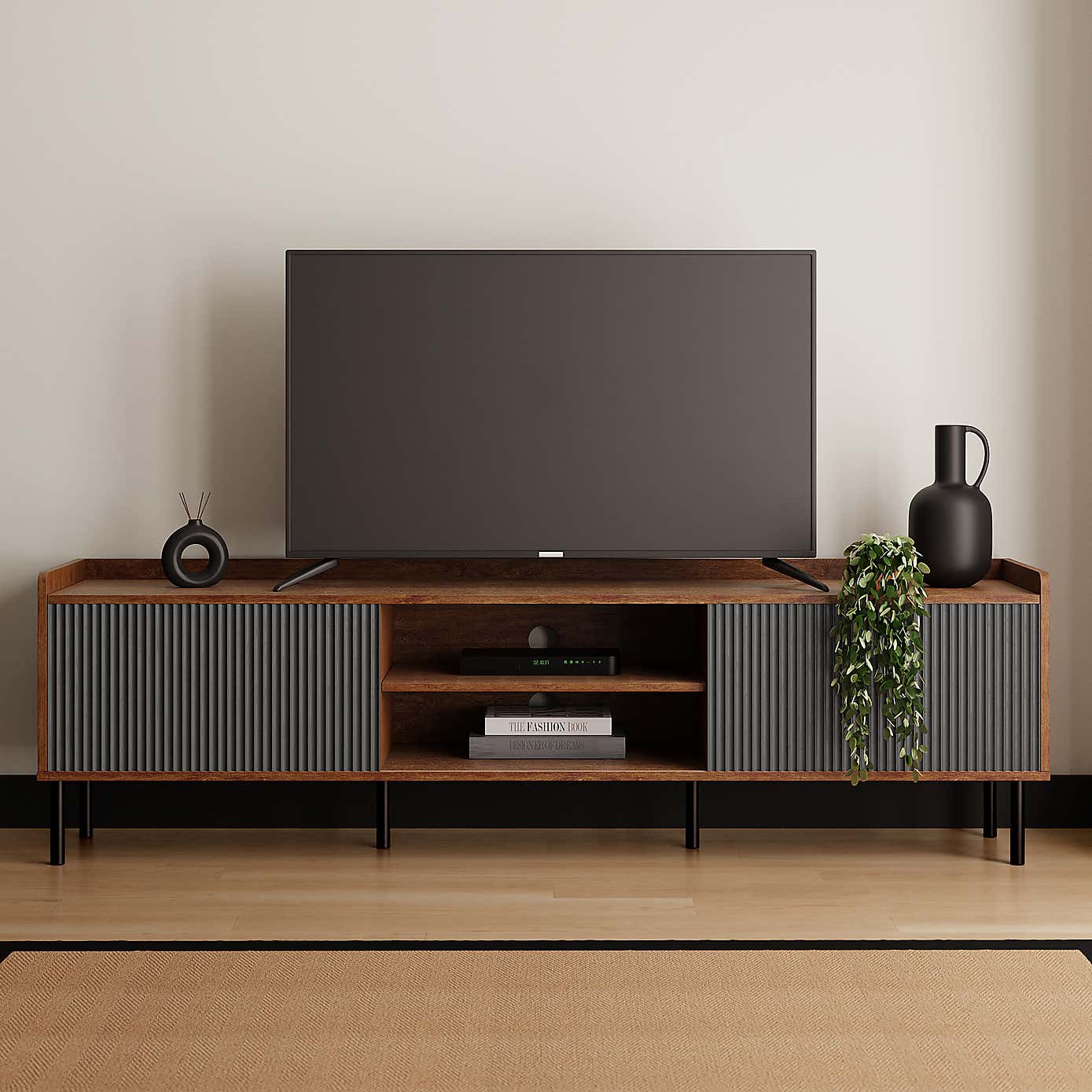 Georgi Extra Wide TV Unit Black