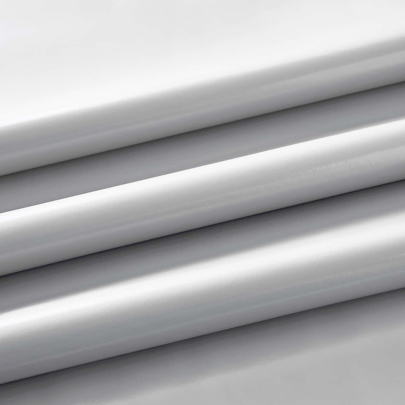Silver Plain PVC