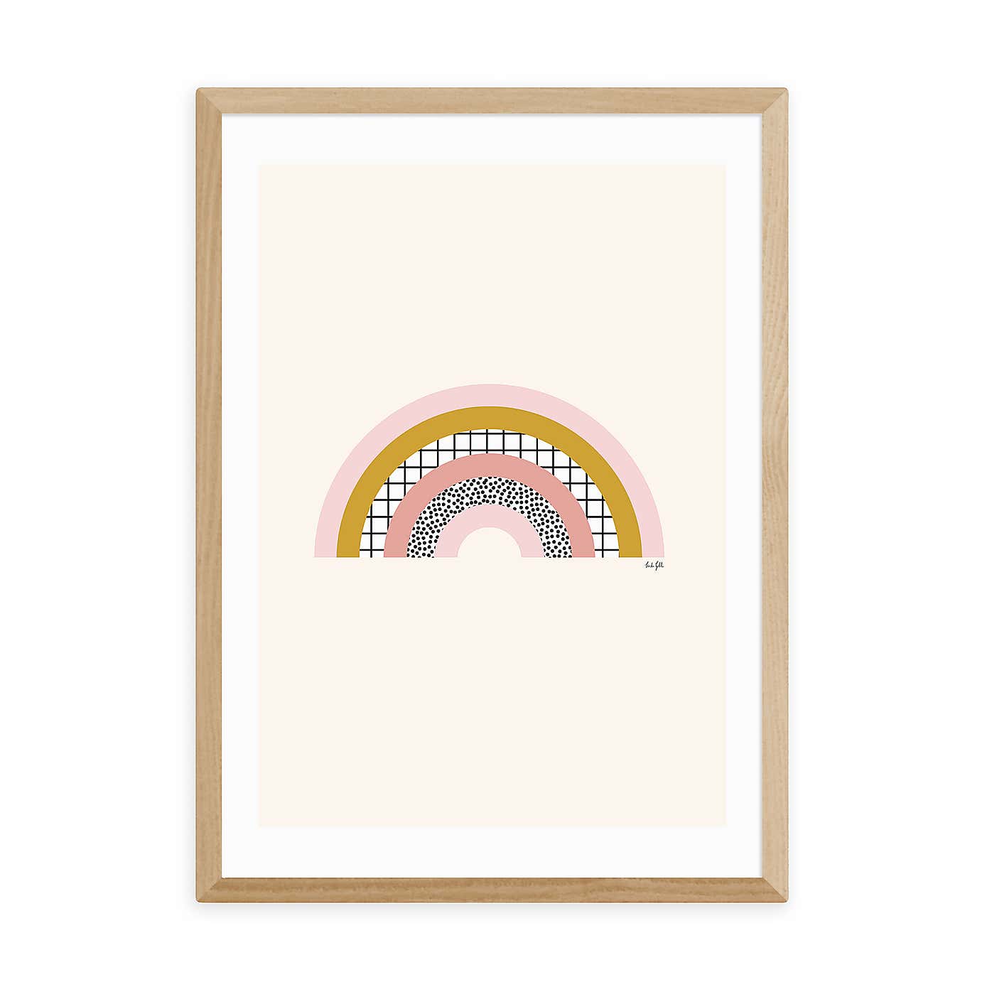 East End Prints Graphic Rainbow Print