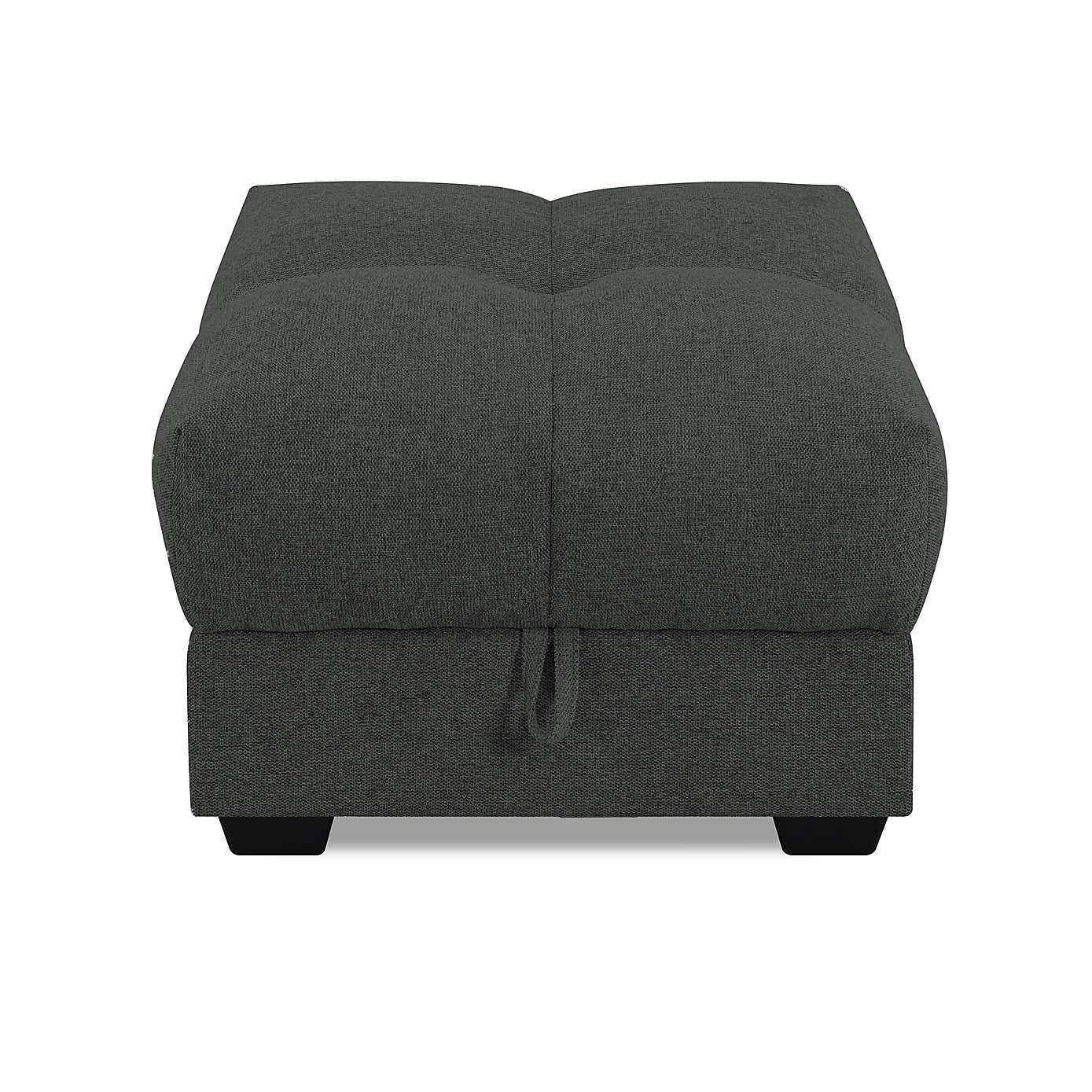 Margo Chenille Storage Ottoman
