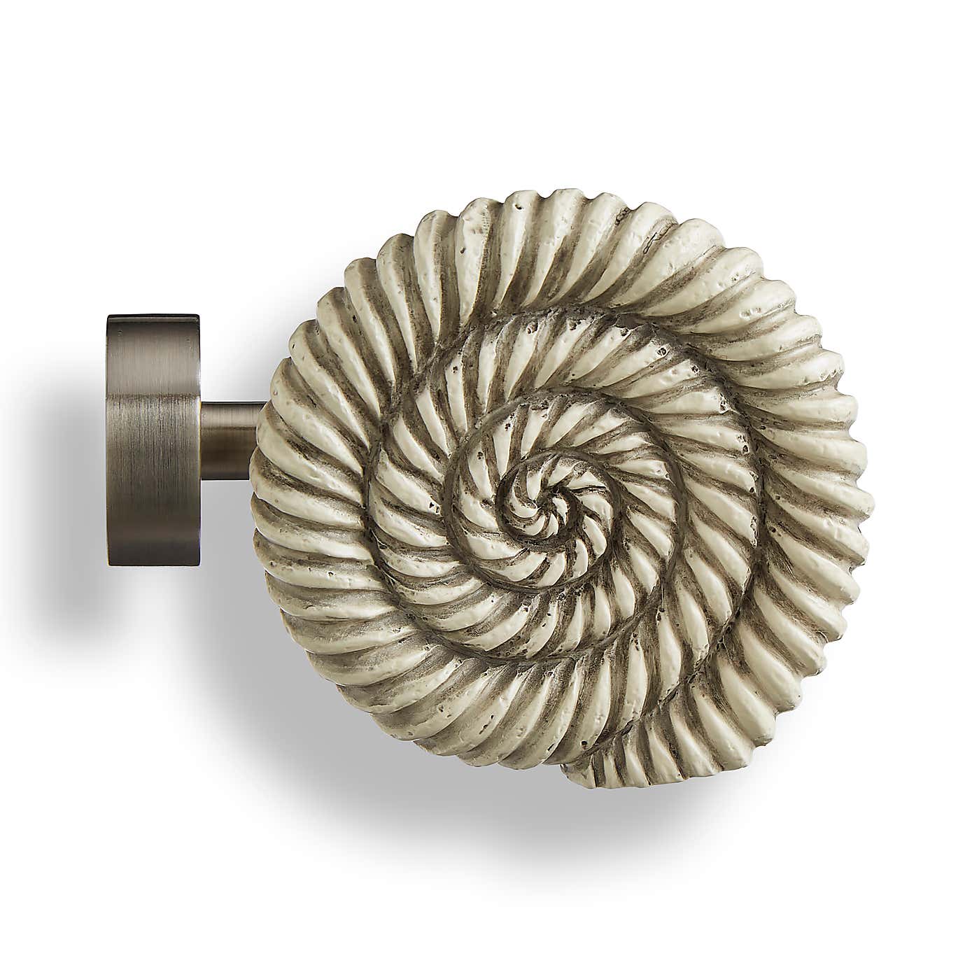 Ammonite Extendable Metal Eyelet Curtain Pole​