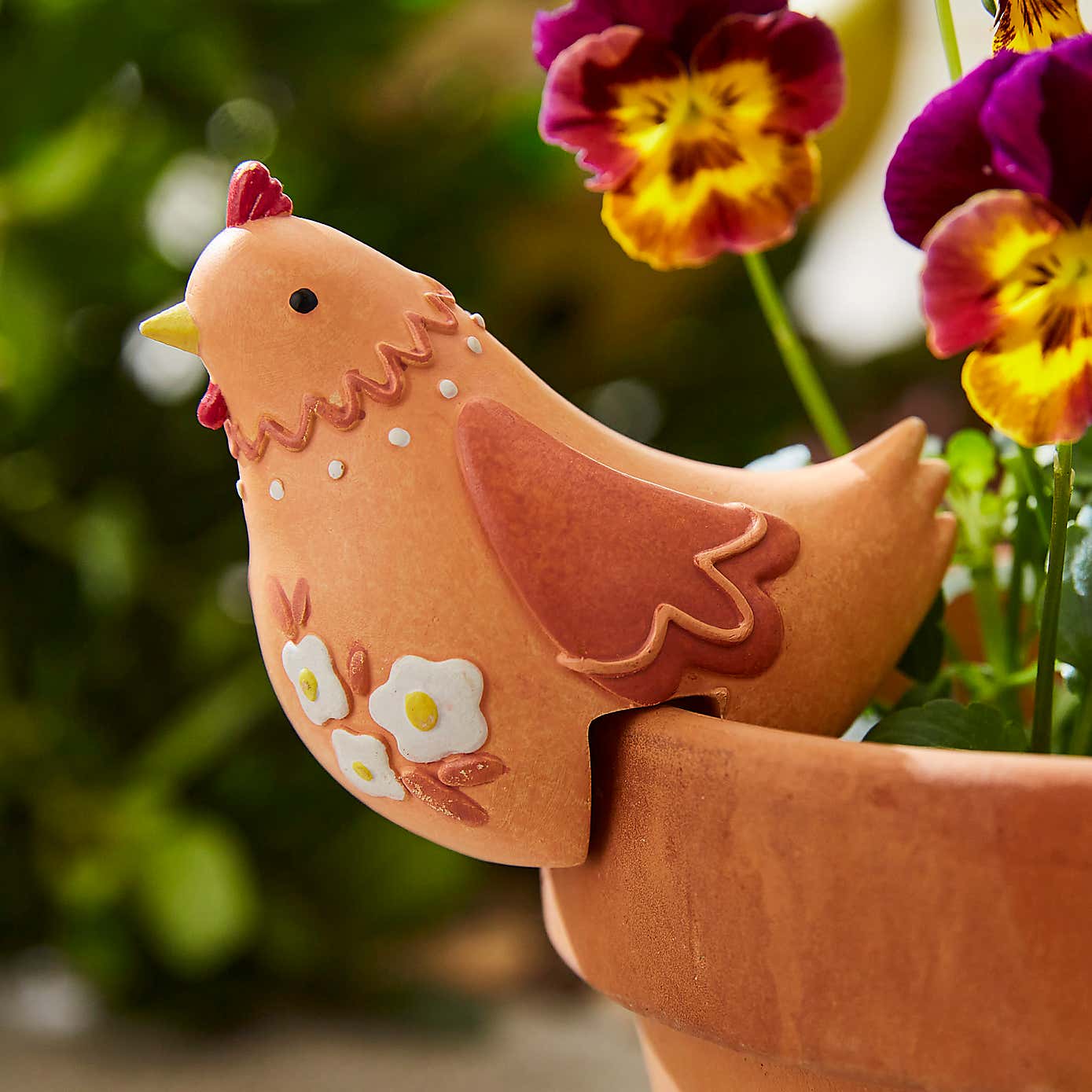 Chicken Resin Pot Hanger