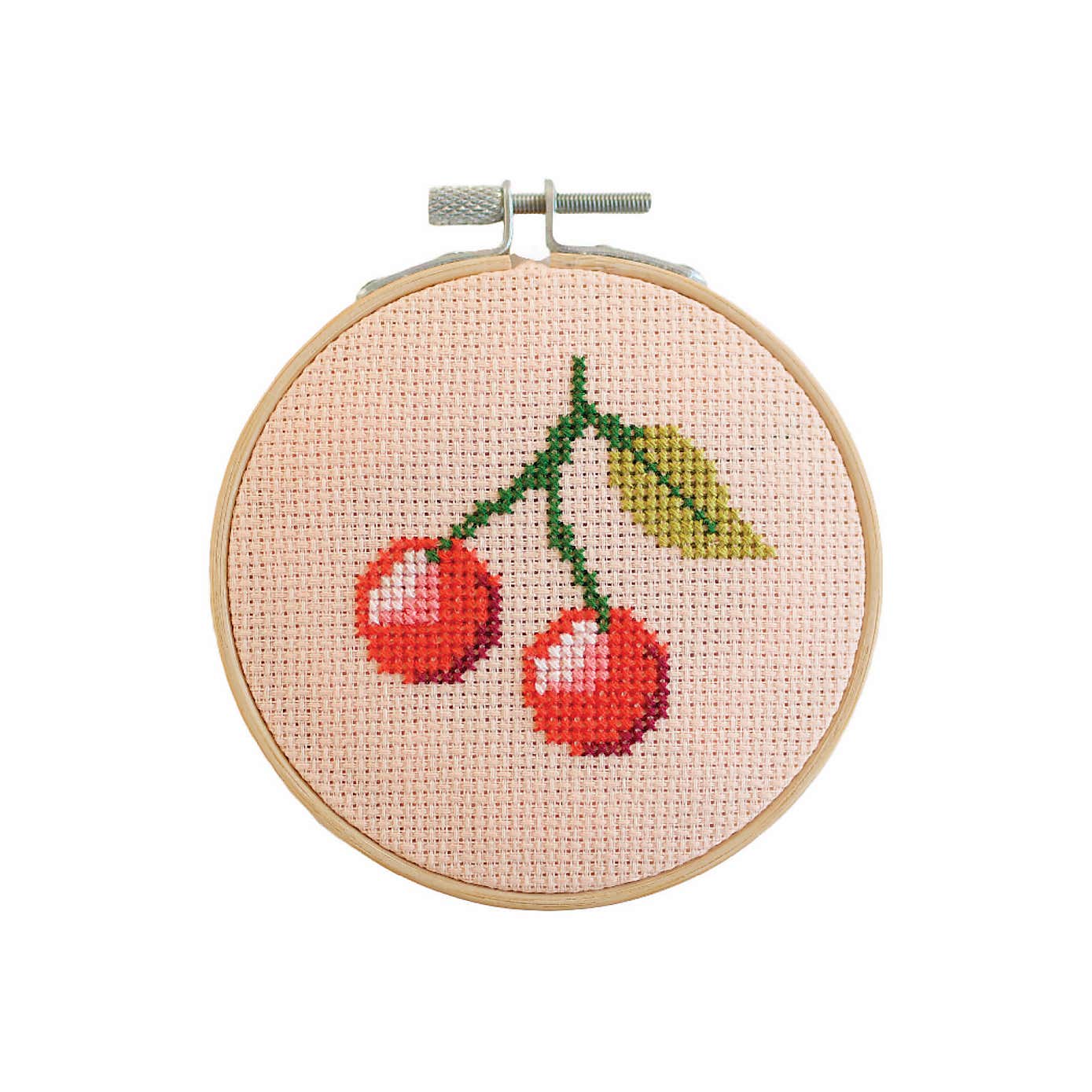 Cotton Clara Cherry Cross Stitch Kit