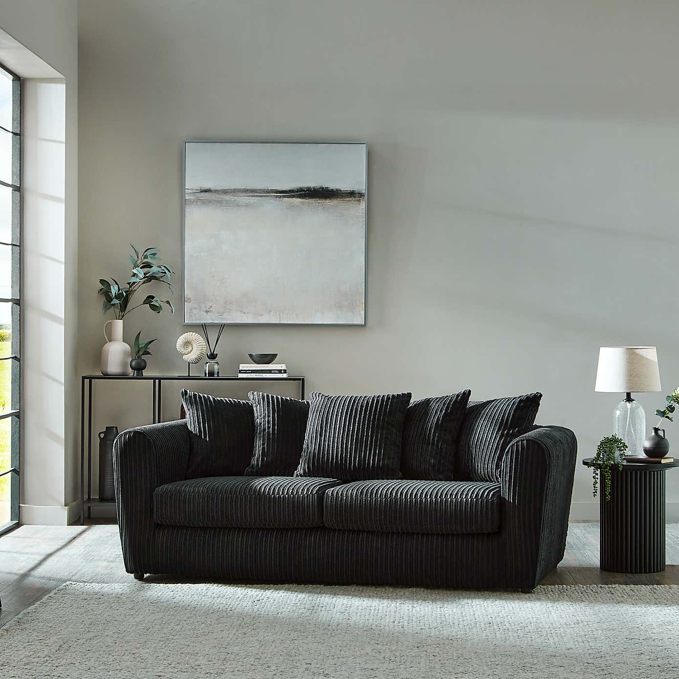 Blake Jumbo Cord 3 Seater Sofa