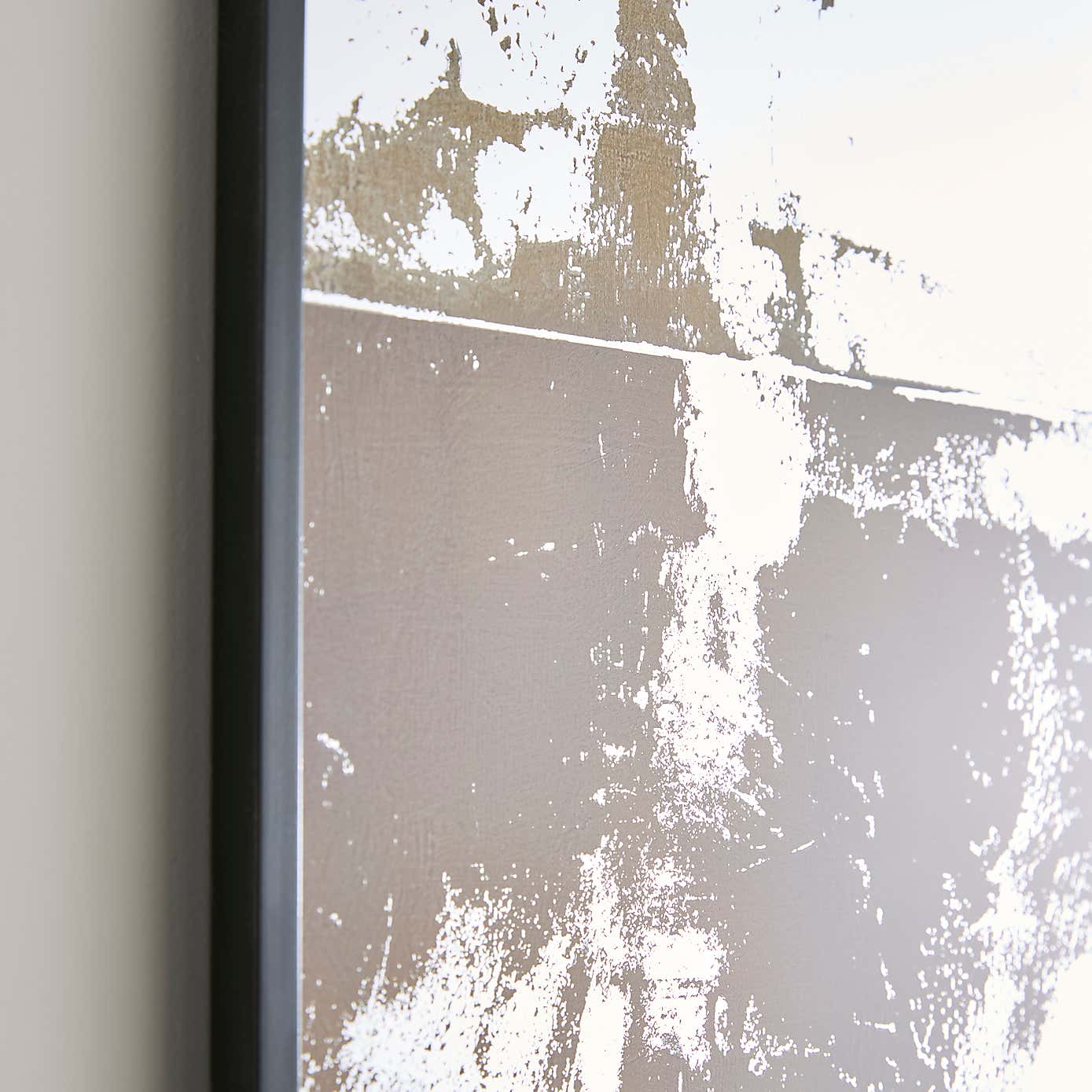 Antique Window Rectangle Mirrored Wall Art