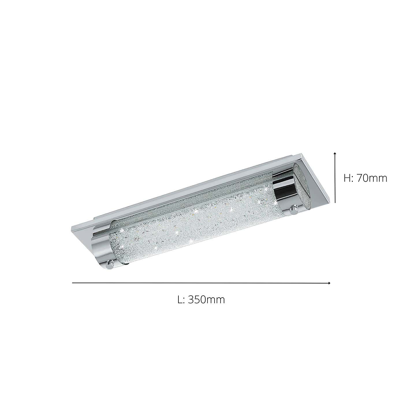 EGLO Tolorico LED Bathroom Wall Ceiling Light