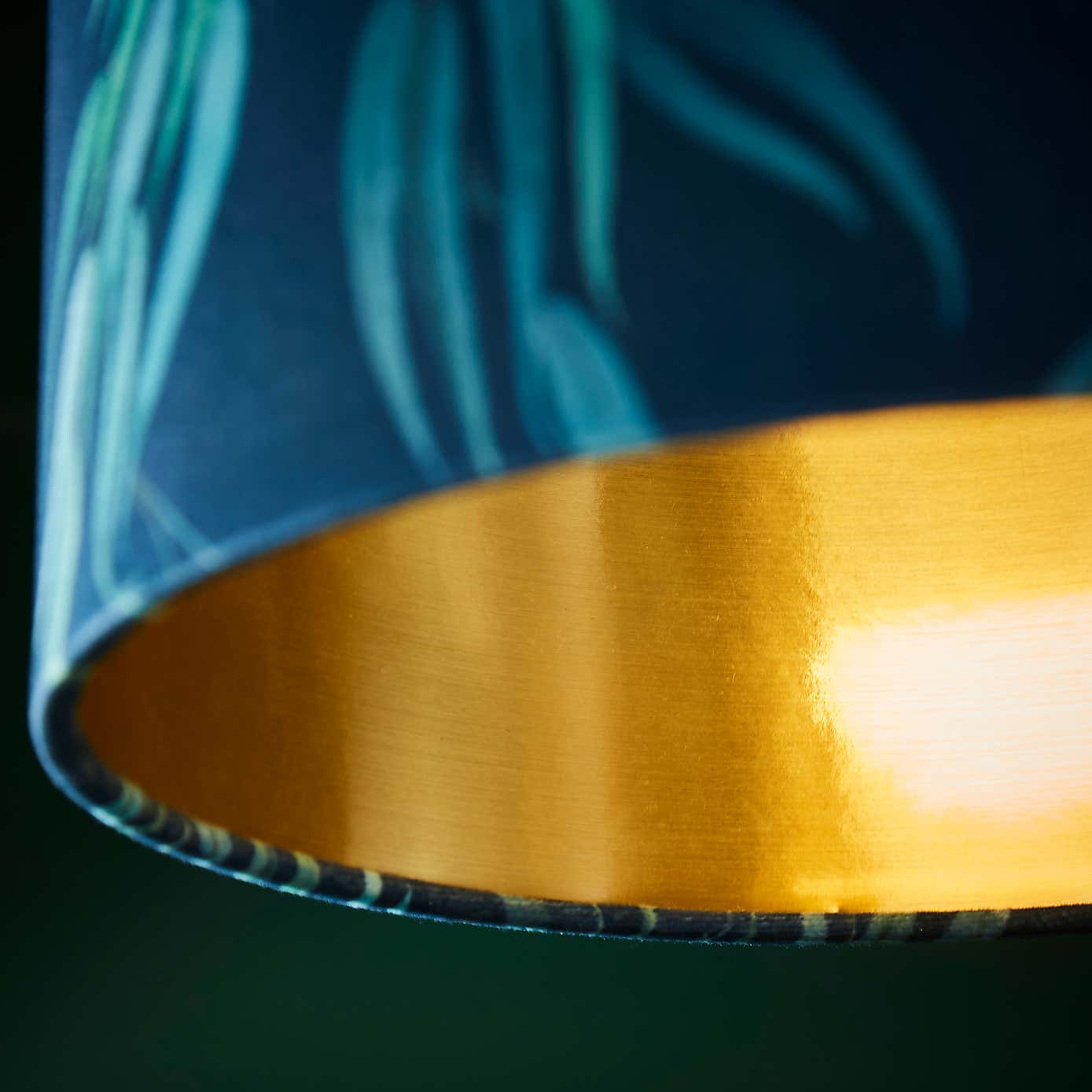 Kingfisher Drum Lamp Shade