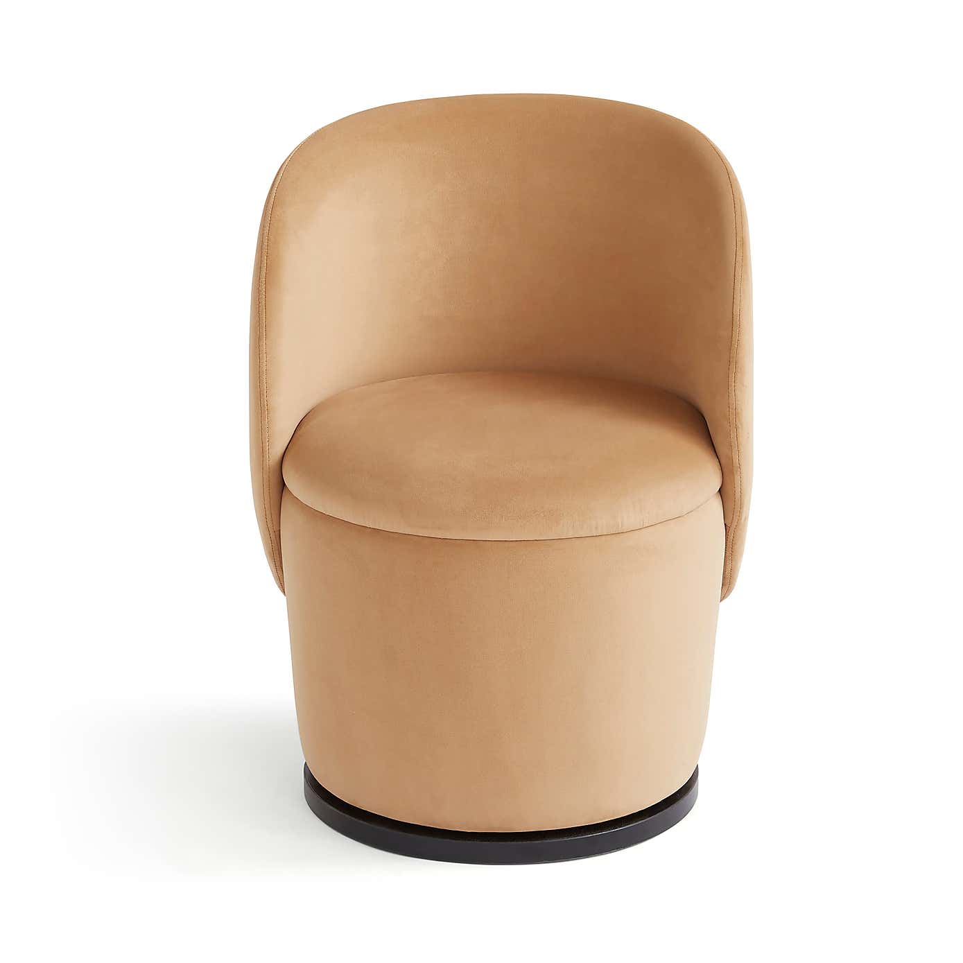 Jaylen Swivel Dining Chair, Velvet