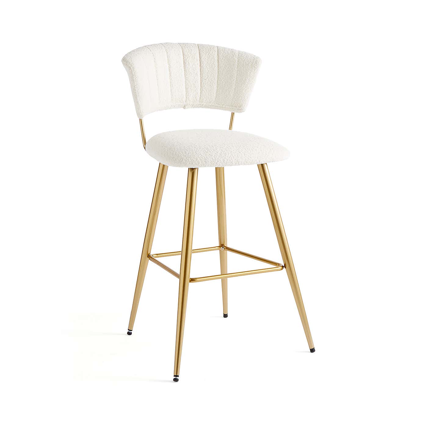 Kendall Bar Stool, Boucle