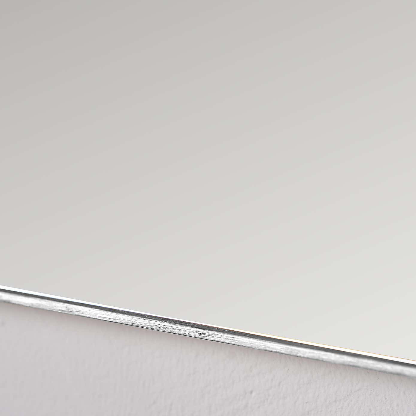 Metal Framed Arched Wall Mirror