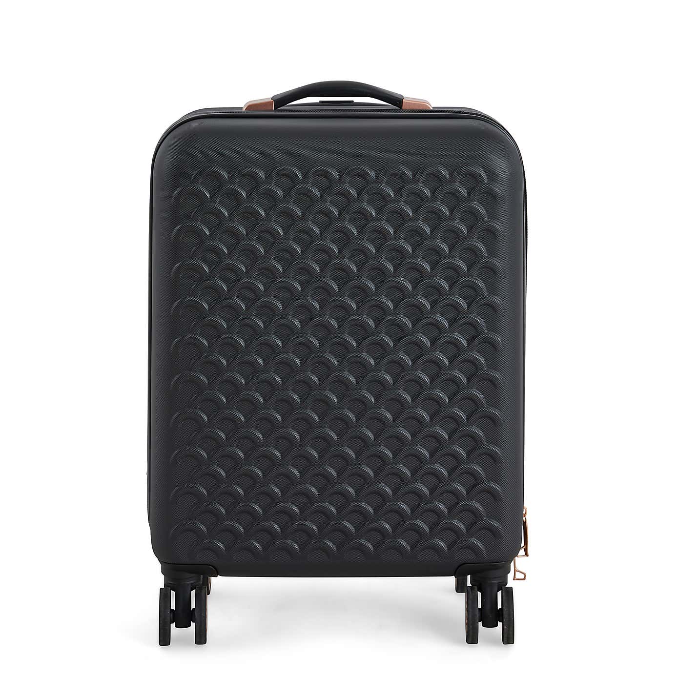 Scalloped Hard Shell Suitcase