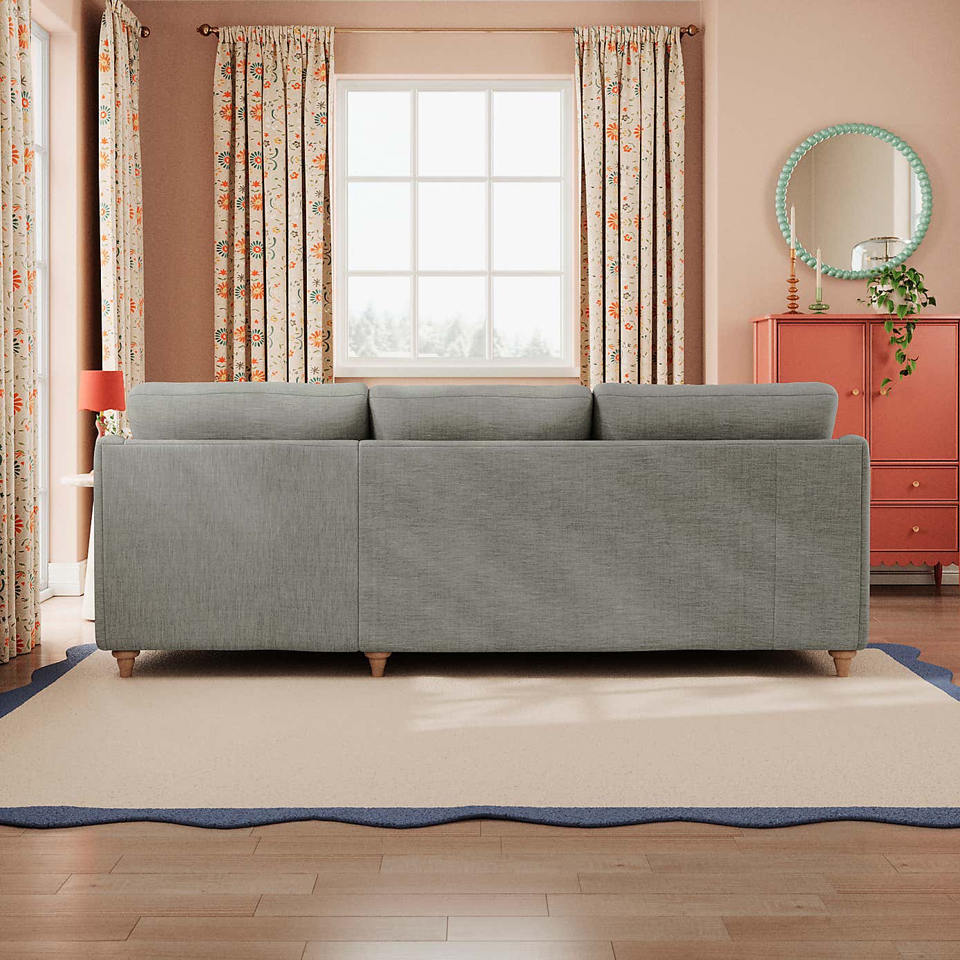 Slub Faux Linen Fabric Sample