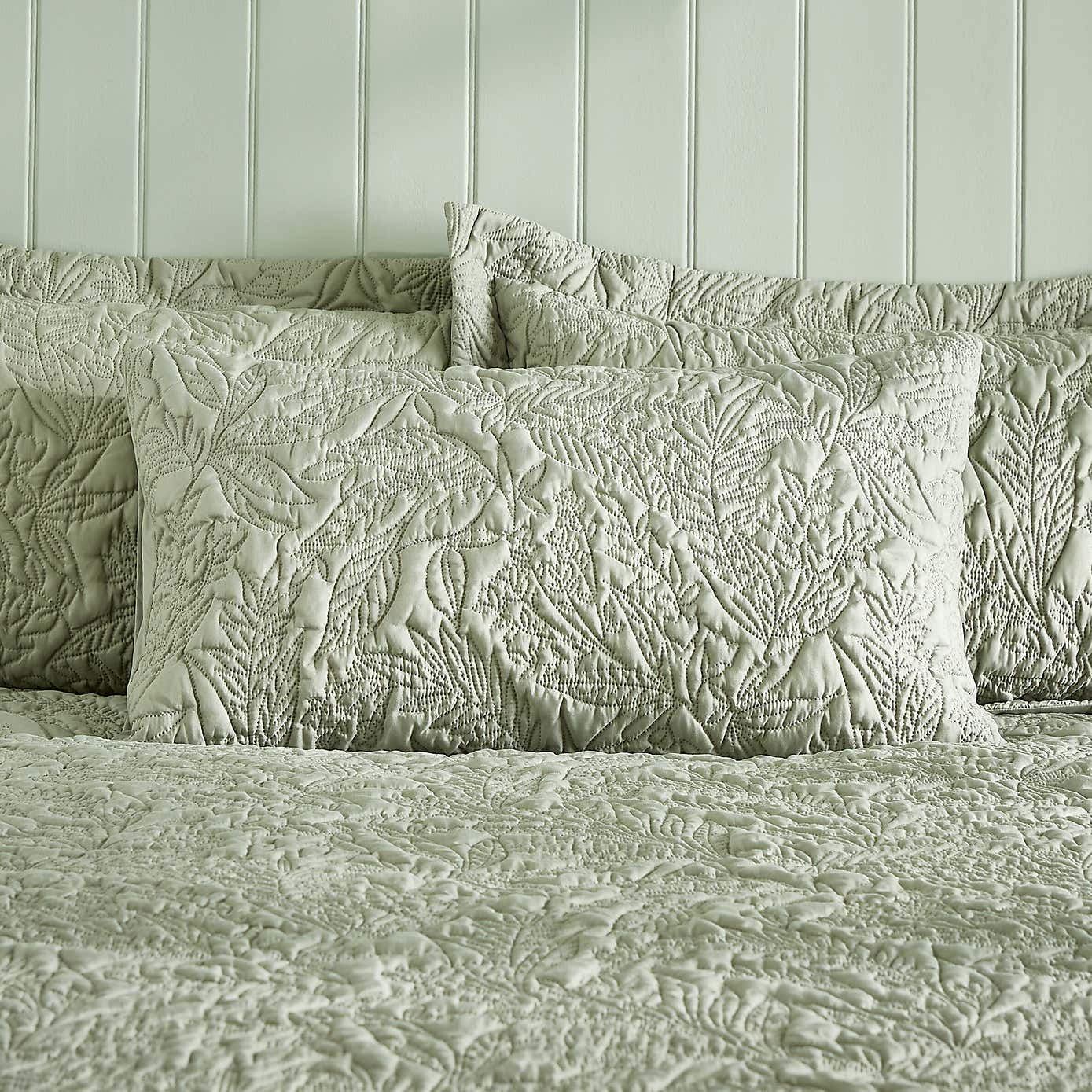 Filey Leaf Duvet Cover & Pillowcase Set