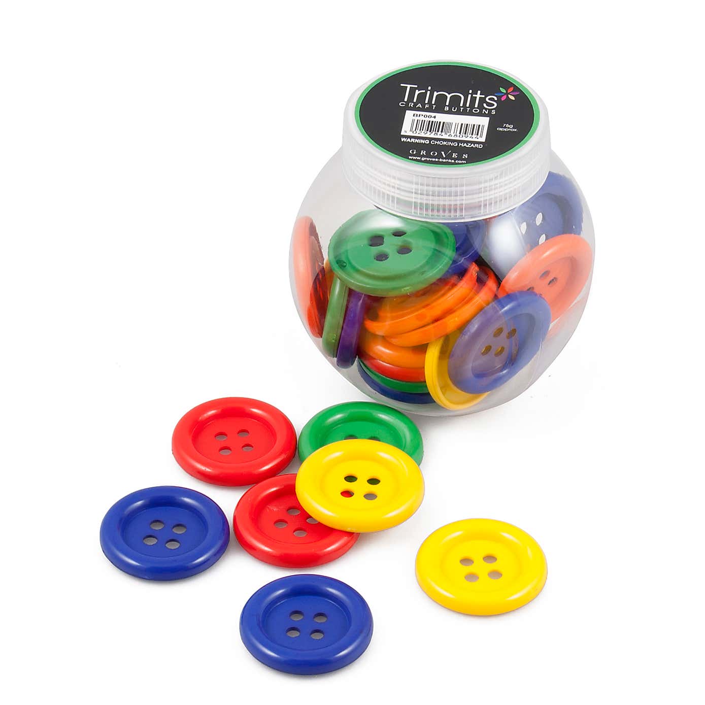 Jumbo Button Jar