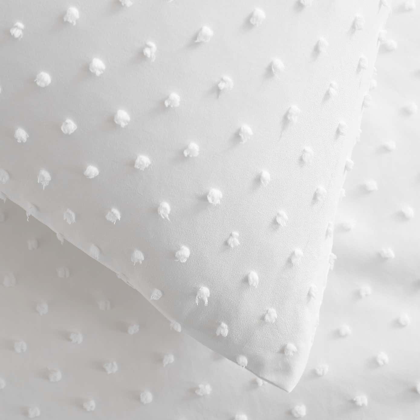 Valley Clipped Jacquard Duvet Cover & Pillowcase Set