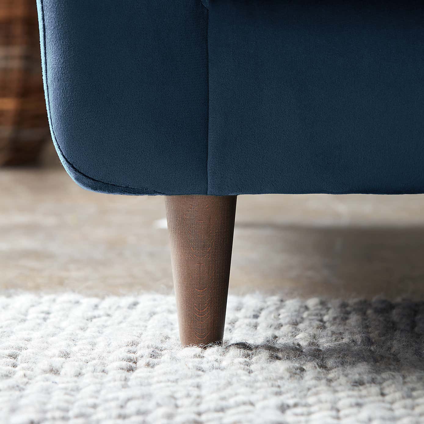 Sven Opulent Velvet Snuggle Chair