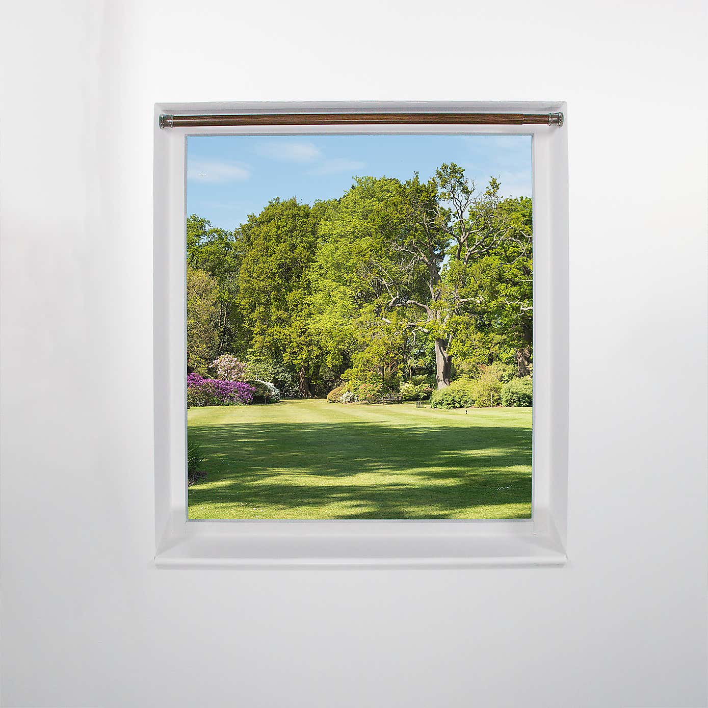 Wood Finish 22/25mm Extendable Tension Rod