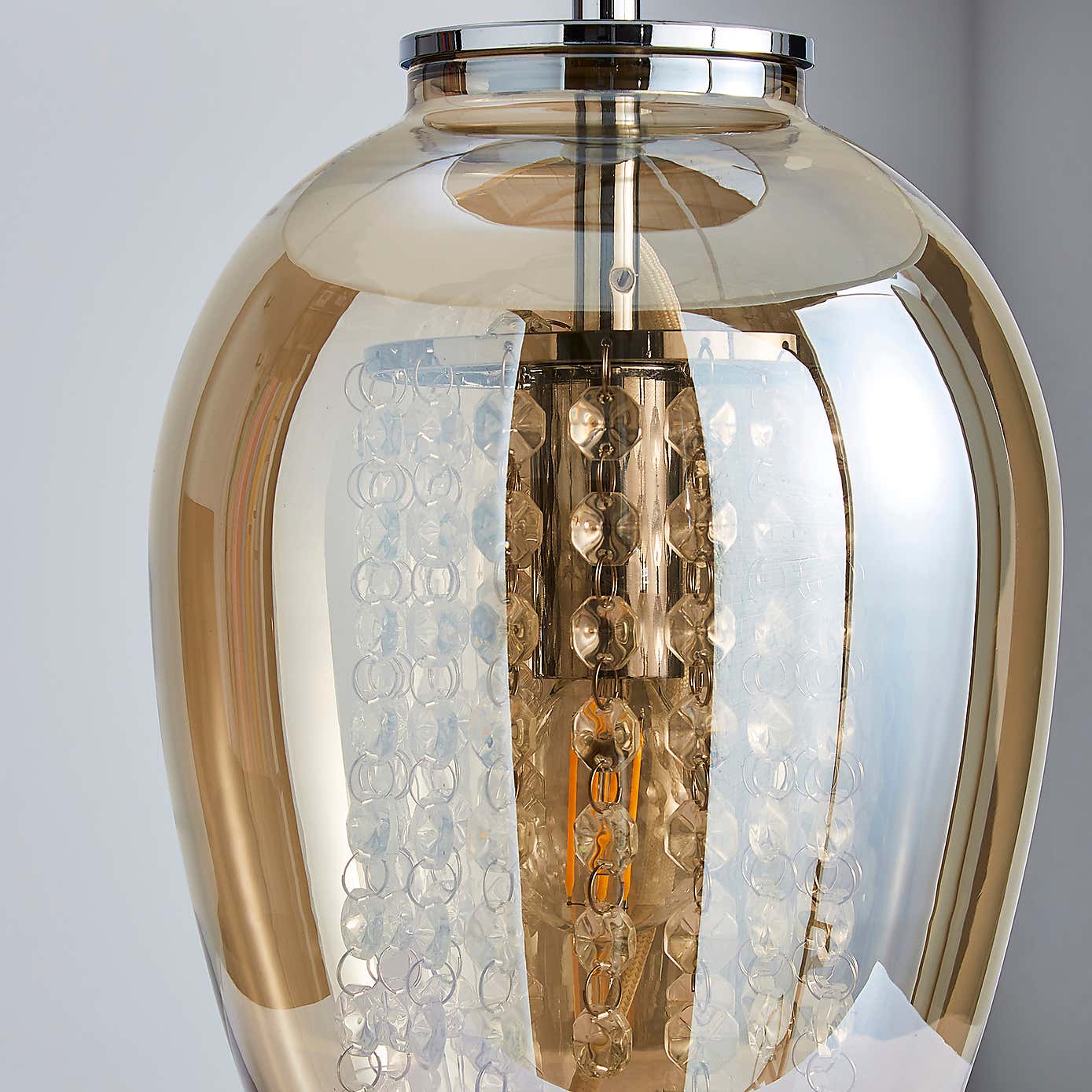 Seychelles Champagne Glass Table Lamp