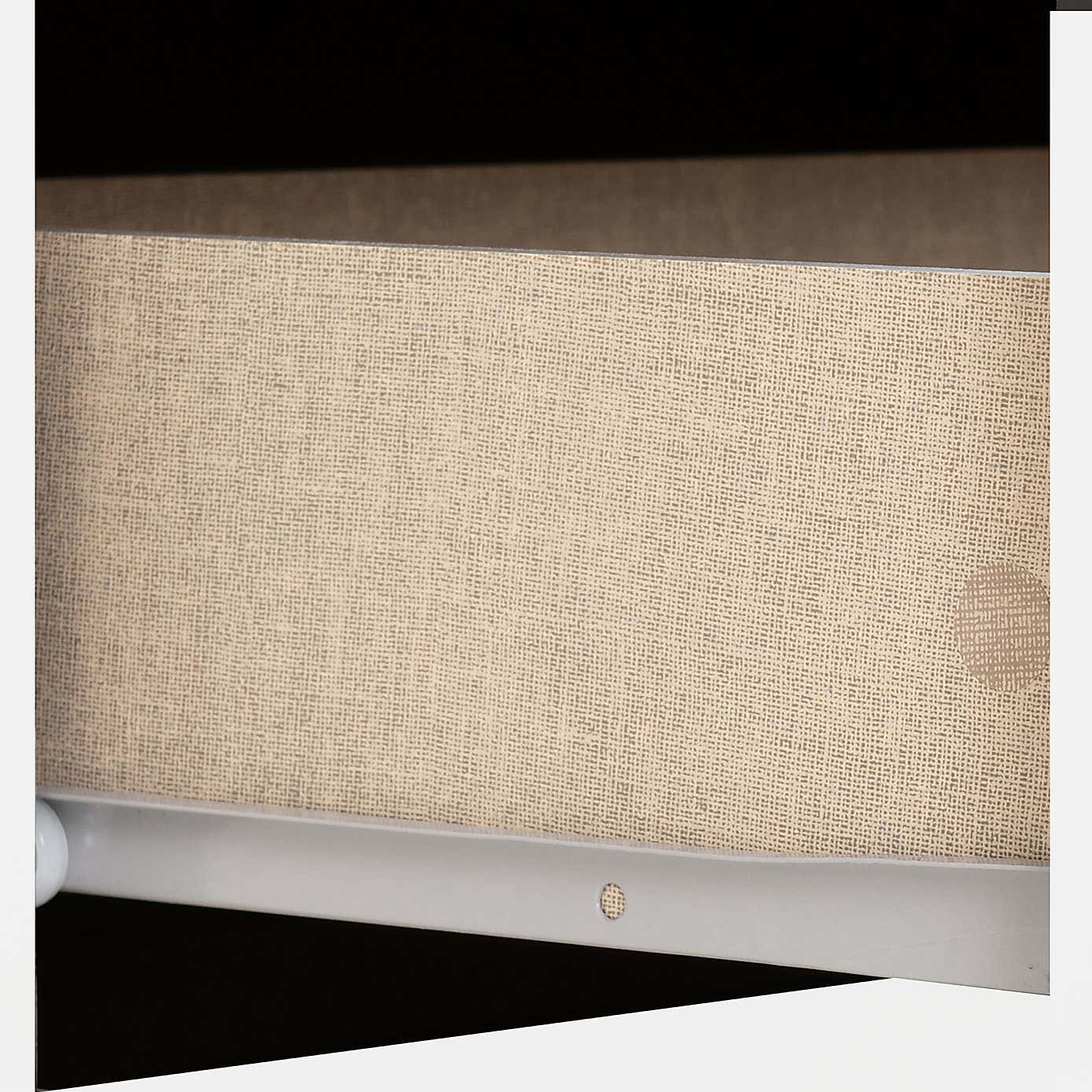 Nevada White 4 Door Wardrobe