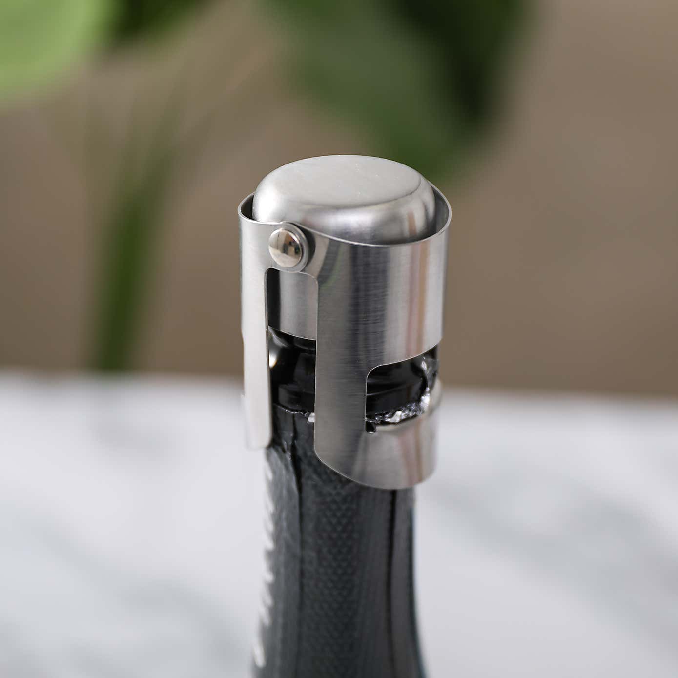 Stainless Steel Champagne Stopper