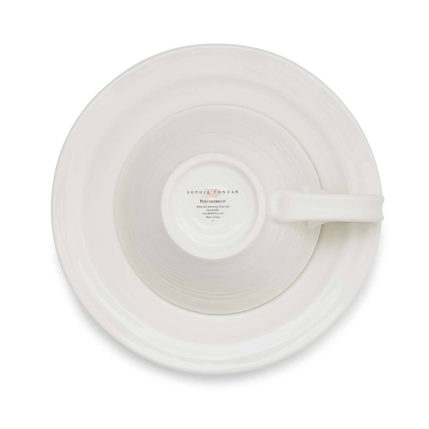 Sophie Conran for Portmeirion Set of 4 Tea Cups and Saucers