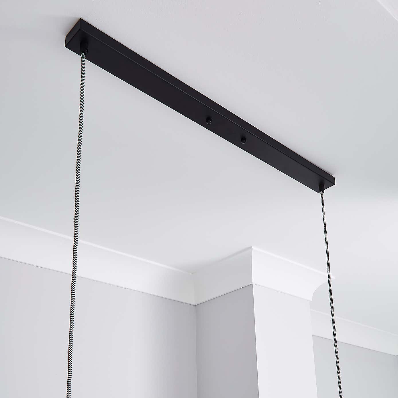 Bradford Ceiling Fitting Matt Black