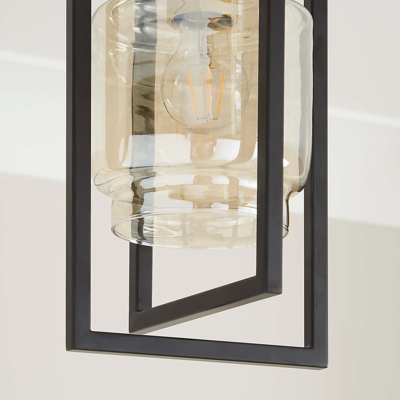 Seattle Industrial Flush Ceiling Light