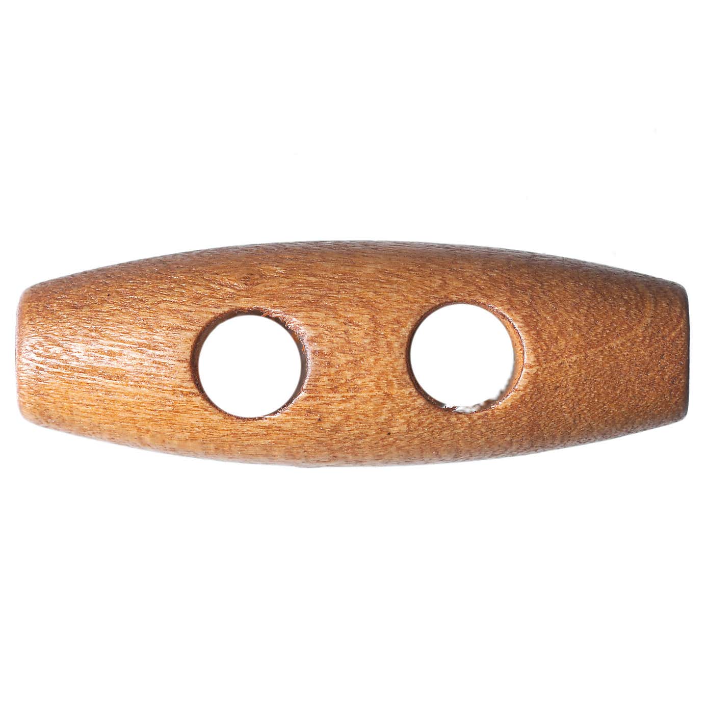 Large Wood Toggle Double Button
