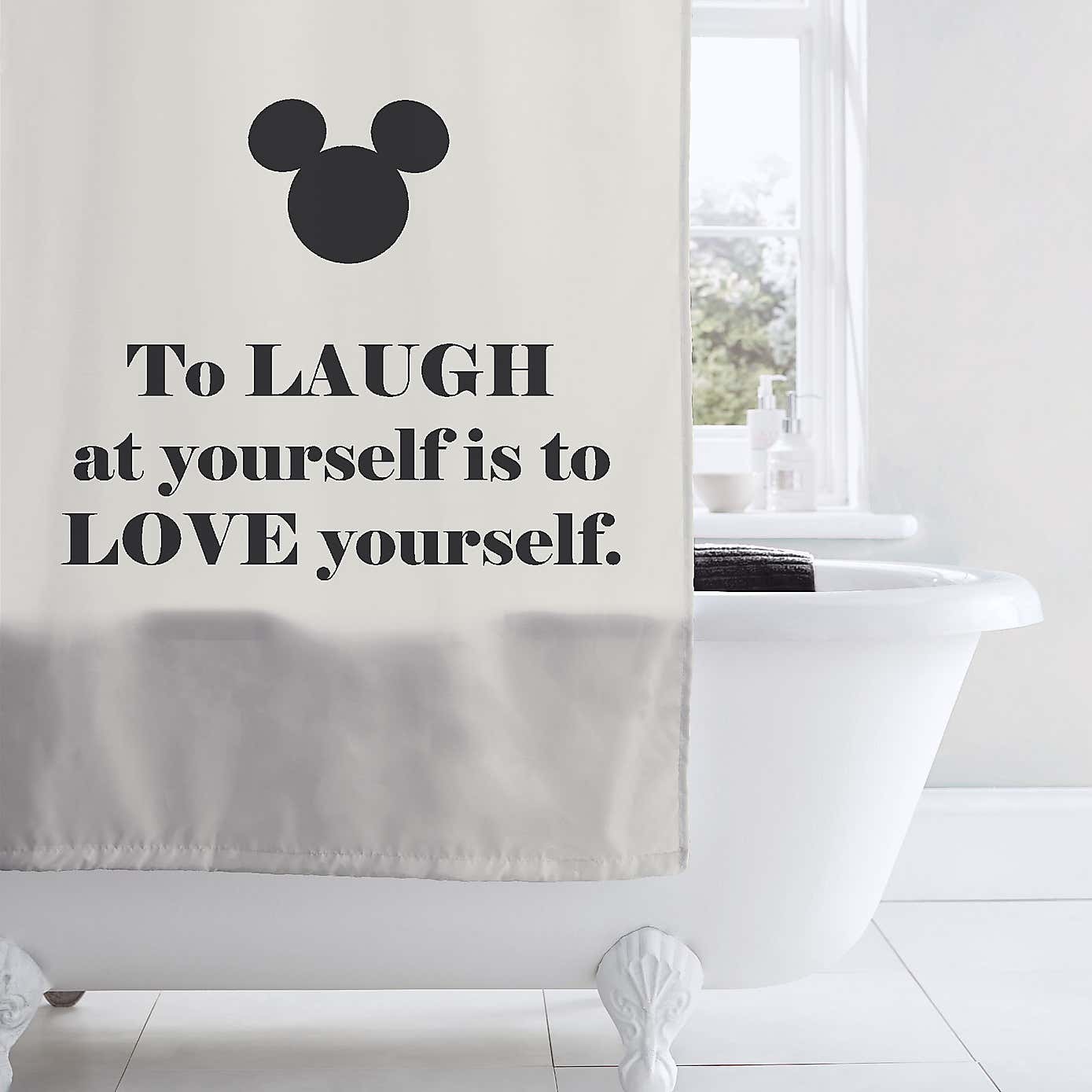 Diney Mickey Mouse Shower Curtain