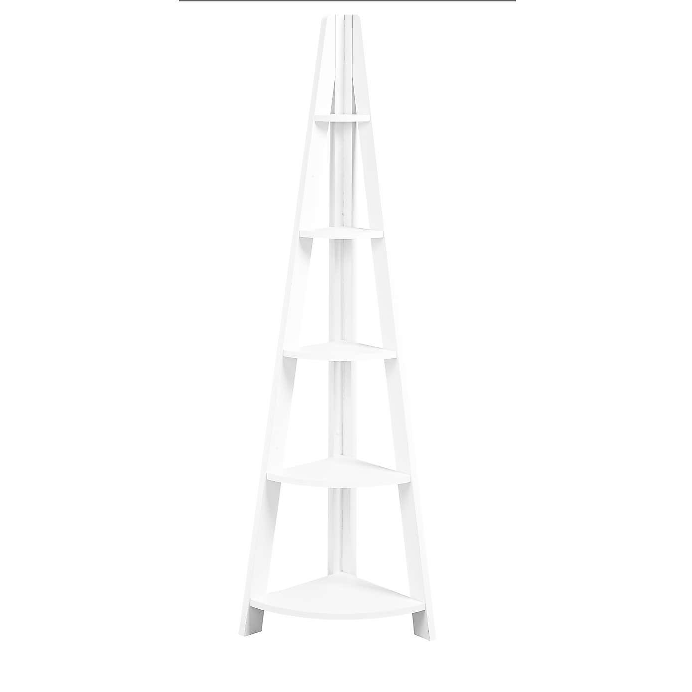 Tiva Corner Ladder Shelf