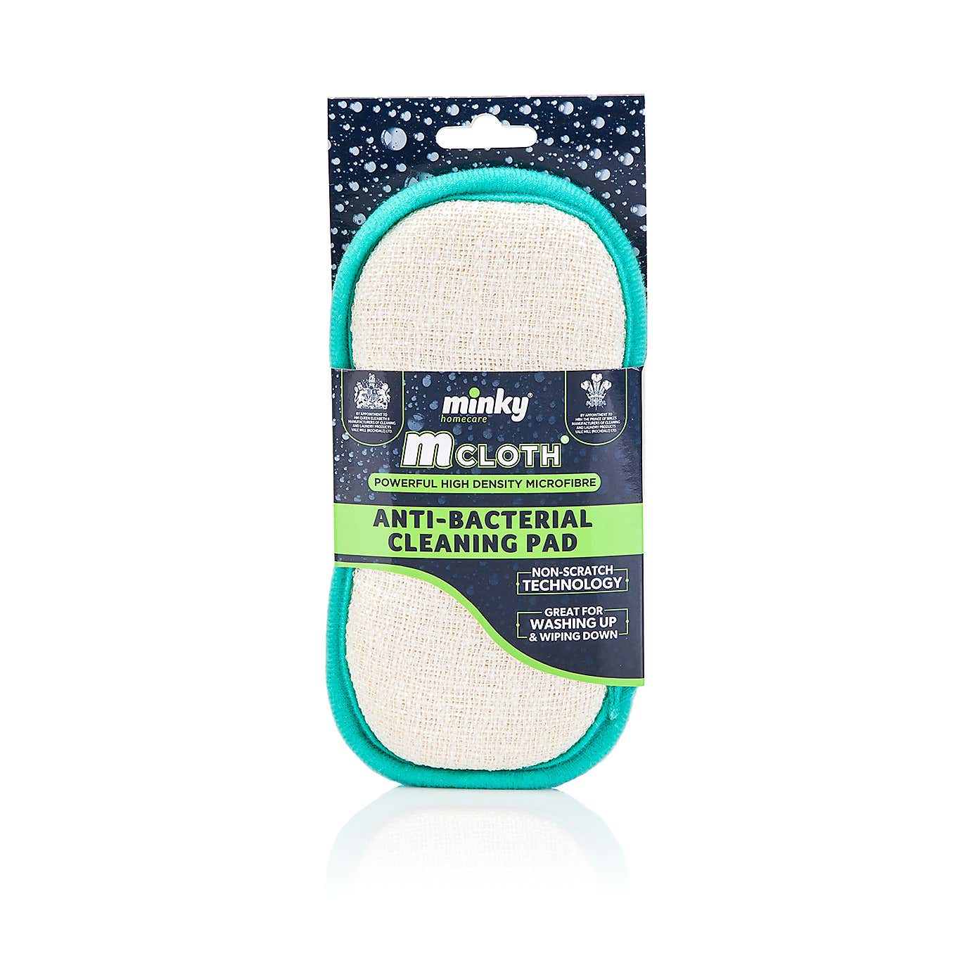 Minky M-Cloth Dual Sided Anti-Bacterial Cleaning Pad