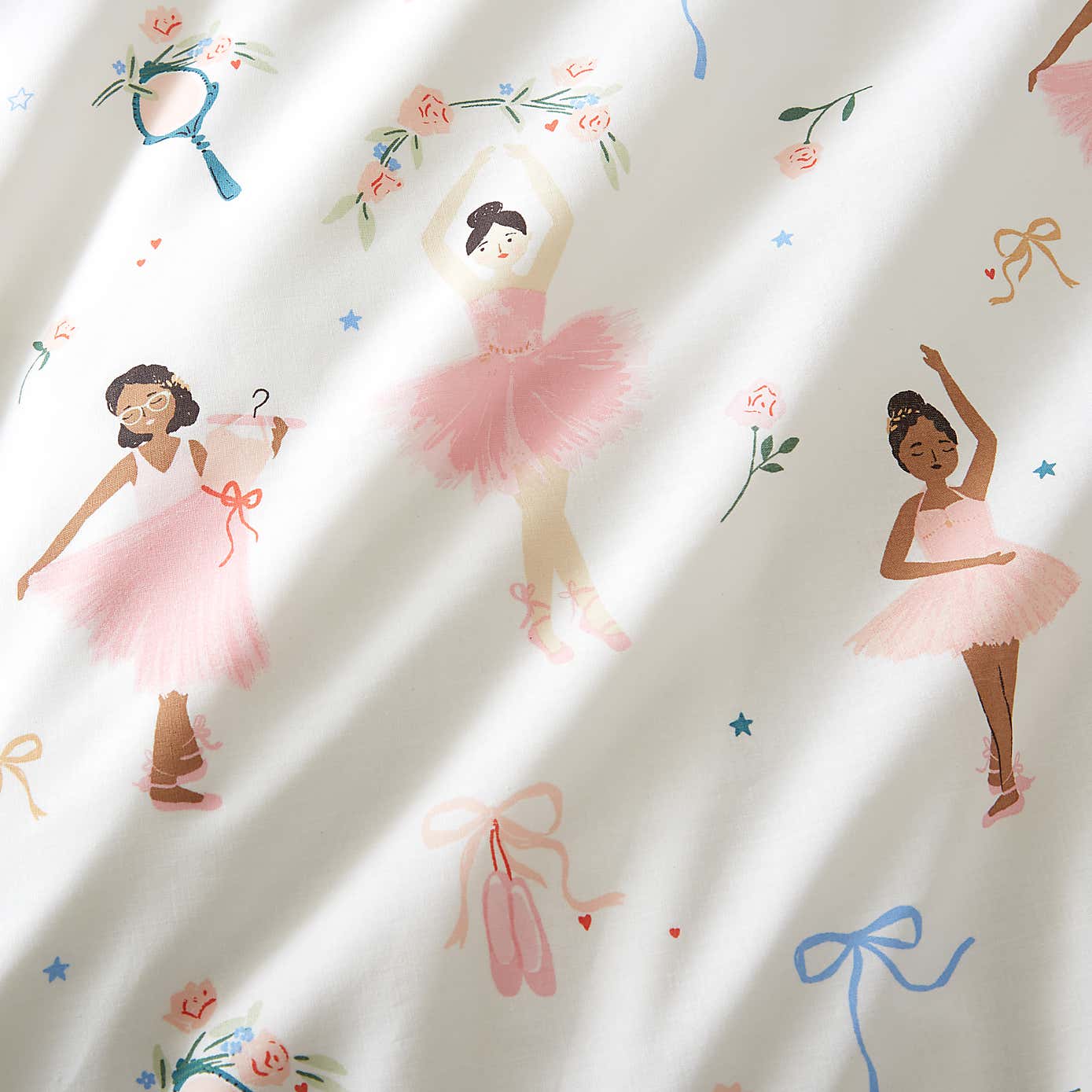 Ballet Dancer Duvet Cover and Pillowcase Set