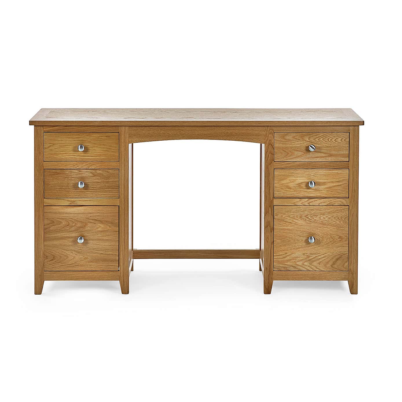 Jenkins Twin Dressing Table and Stool, Oak