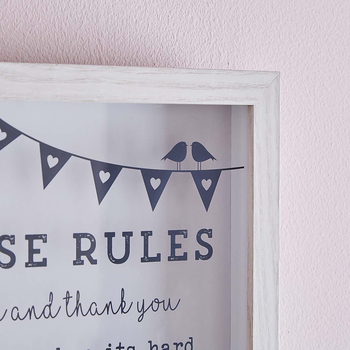 House Rules Wall Art