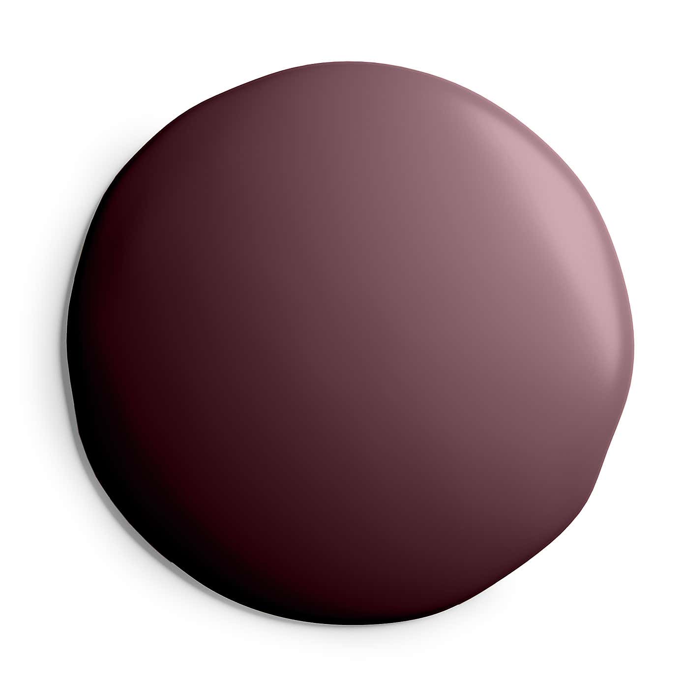 Dunelm Deep Mulberry Eggshell Emulsion Paint