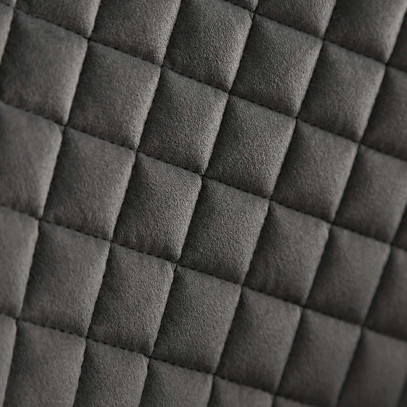 Montreal Set of 2 Dining Chairs Charcoal Velvet