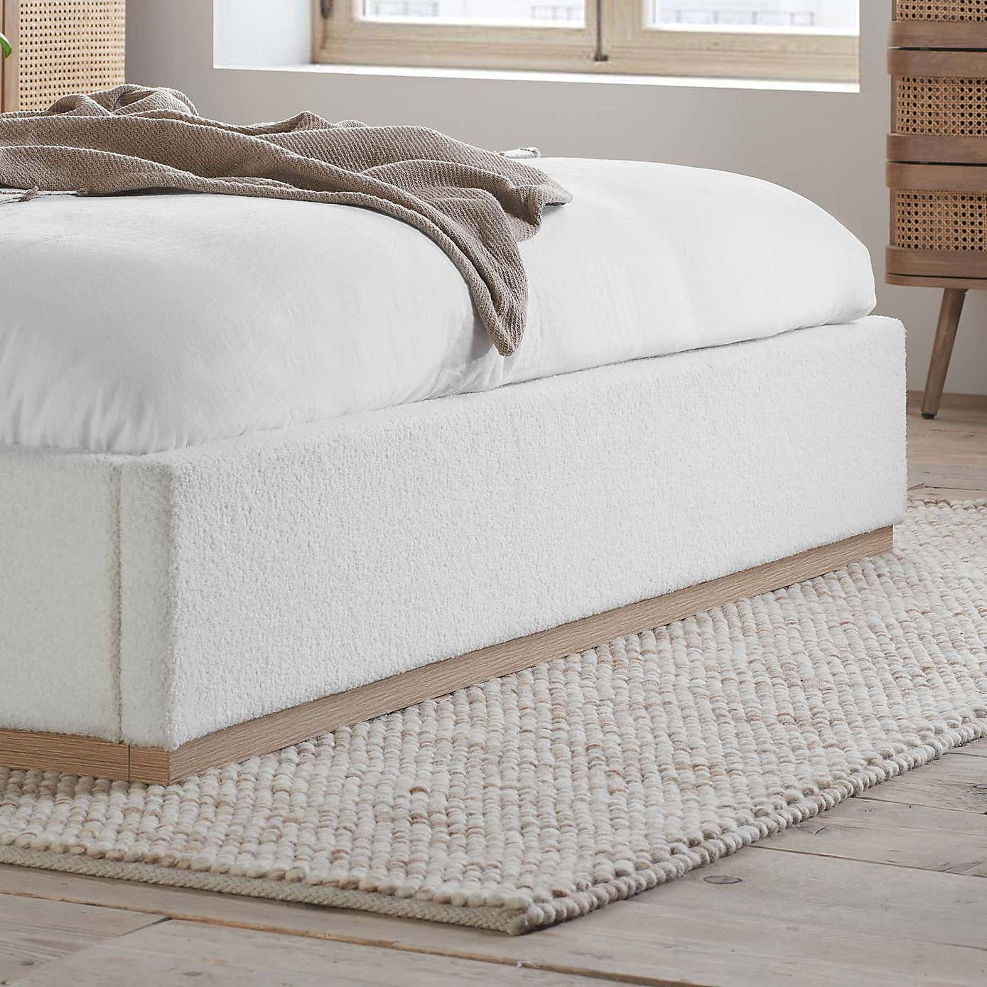 Birlea Eden Bed Frame, Boucle