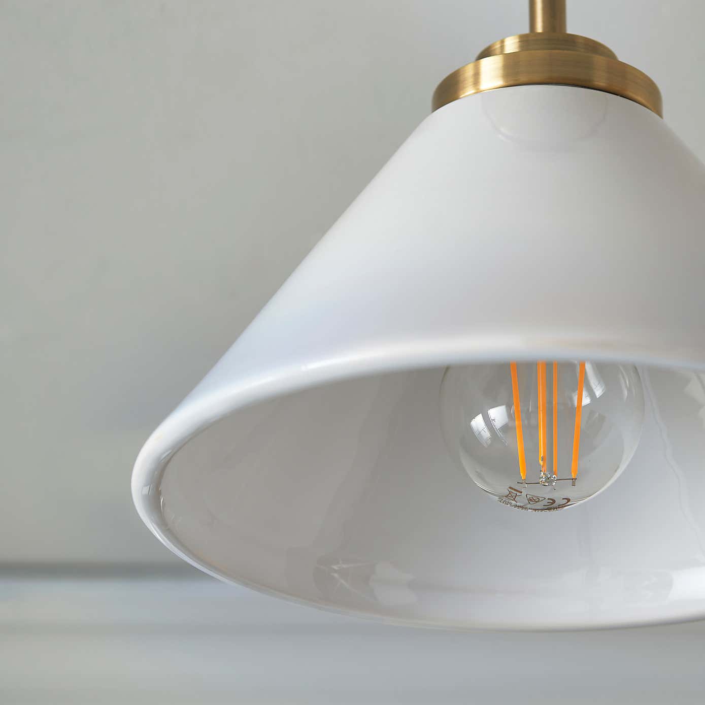 Celcy Bathroom Flush Ceiling Light