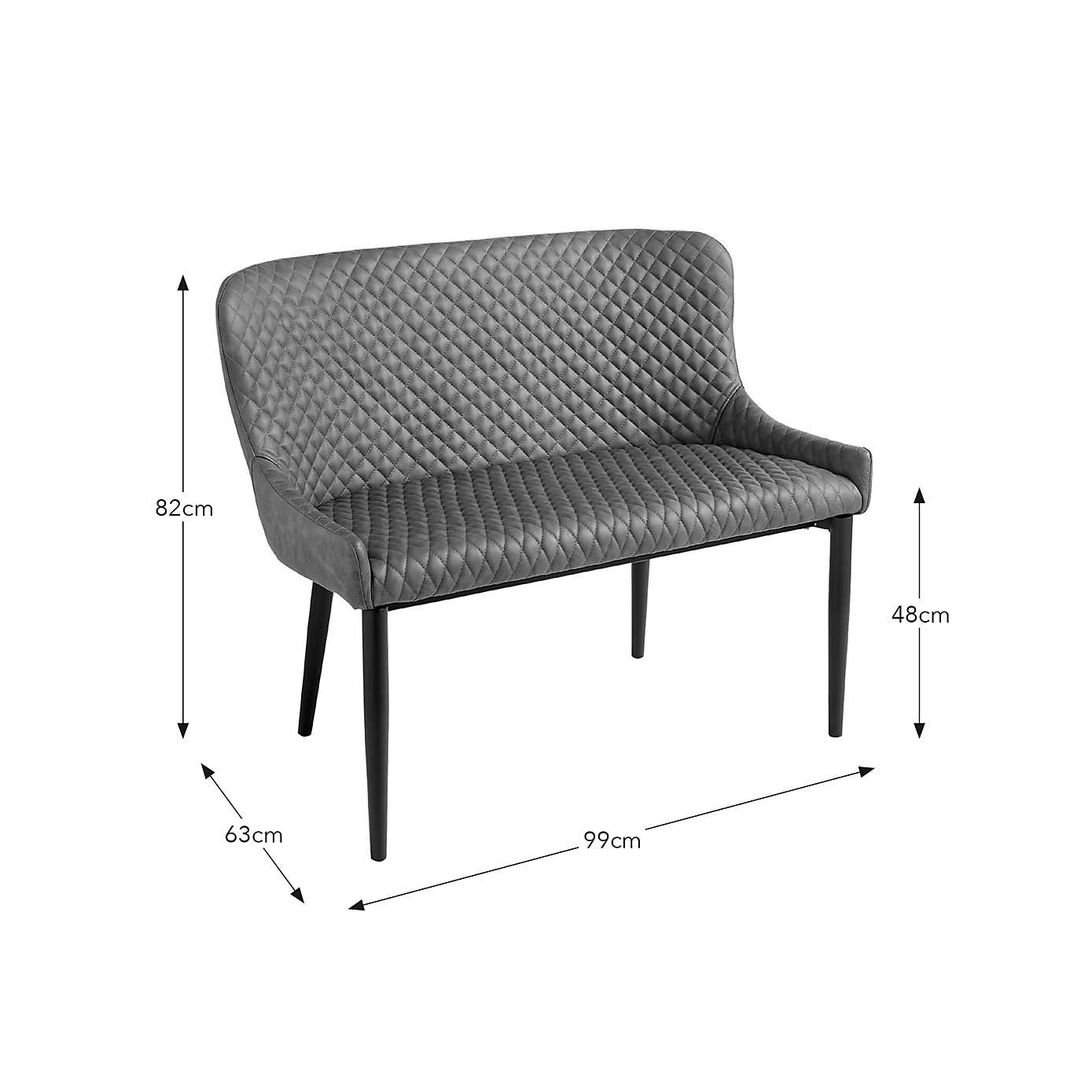 Montreal Small Dining Bench Seat